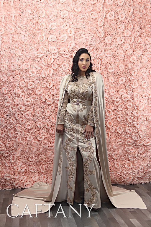 vente robe de mariee robe princesse caftan cape